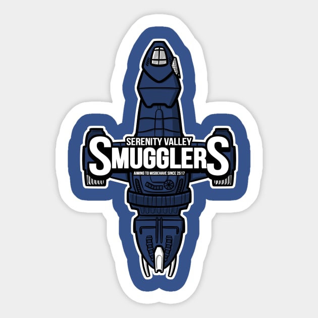 Serenity Valley Smugglers Sticker by Pockets